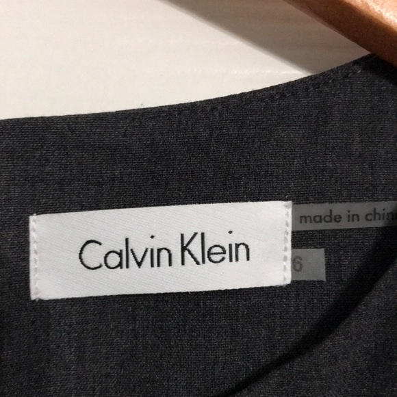 NWOT Calvin Klein Twist Waist Sheath Dress - Picture 2 of 8